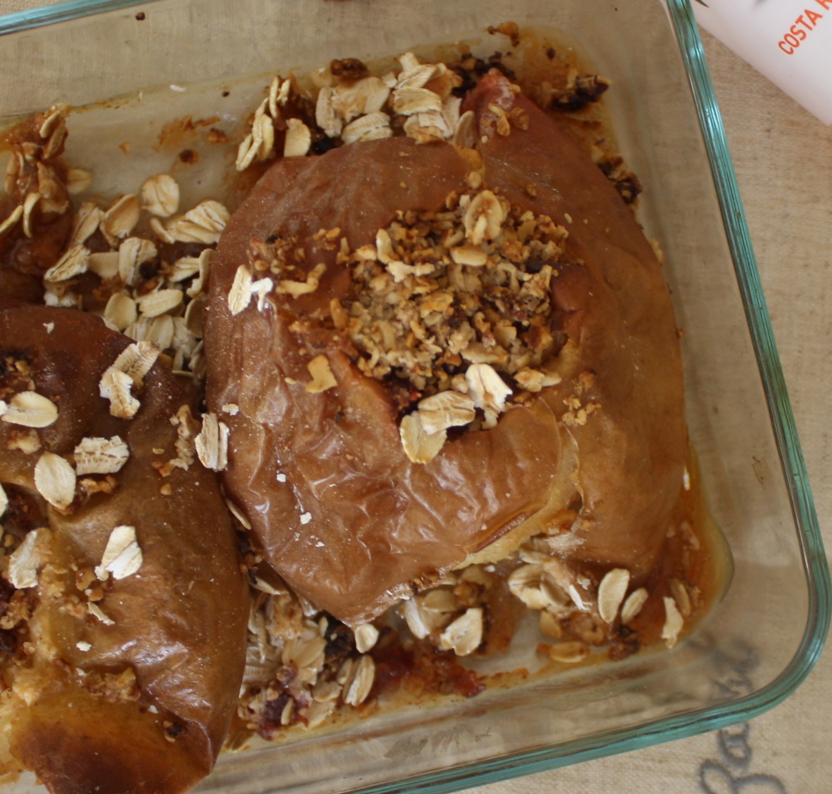 Caramelized Baked Apple “Pie”